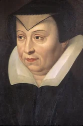 Indre & Loire Nr. 025 - Schloss Azay-le-Rideau - Raum Nr. 4 - Porträt von Catherine de Medici